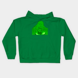 Green Gorilla Kids Hoodie